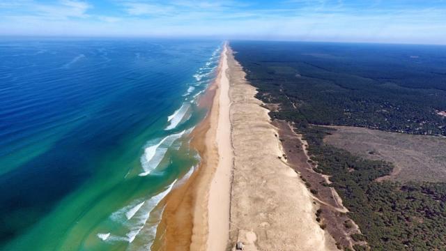 27 kilometres de plages en Côte Landes Nature