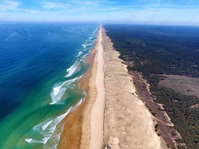 27 kilometres de plages en Côte Landes Nature