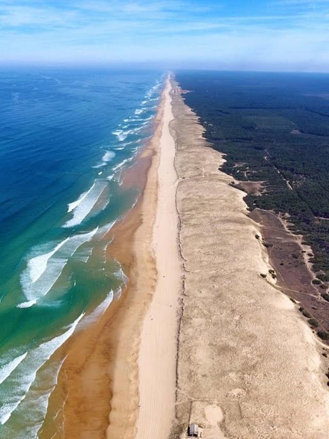 27 kilometres de plages en Côte Landes Nature