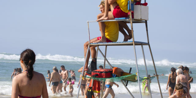 Surveillance de la plage au Cap de l'Homy / Lit et Mixe | Côte Landes Nature