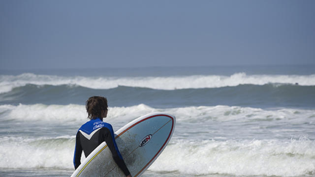 Surf sur les plages de Côte Landes Nature