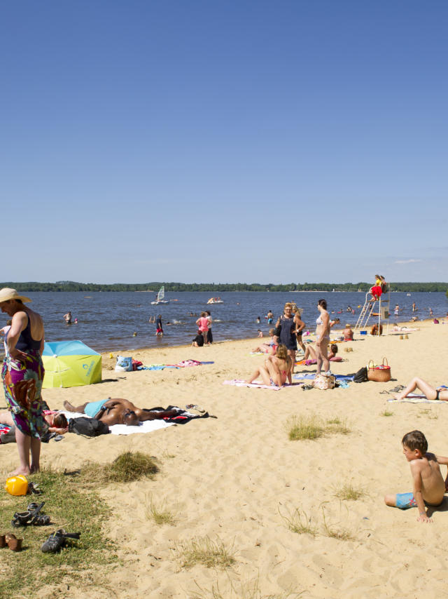 Plage du Lac de Léon | Côte Landes Nature