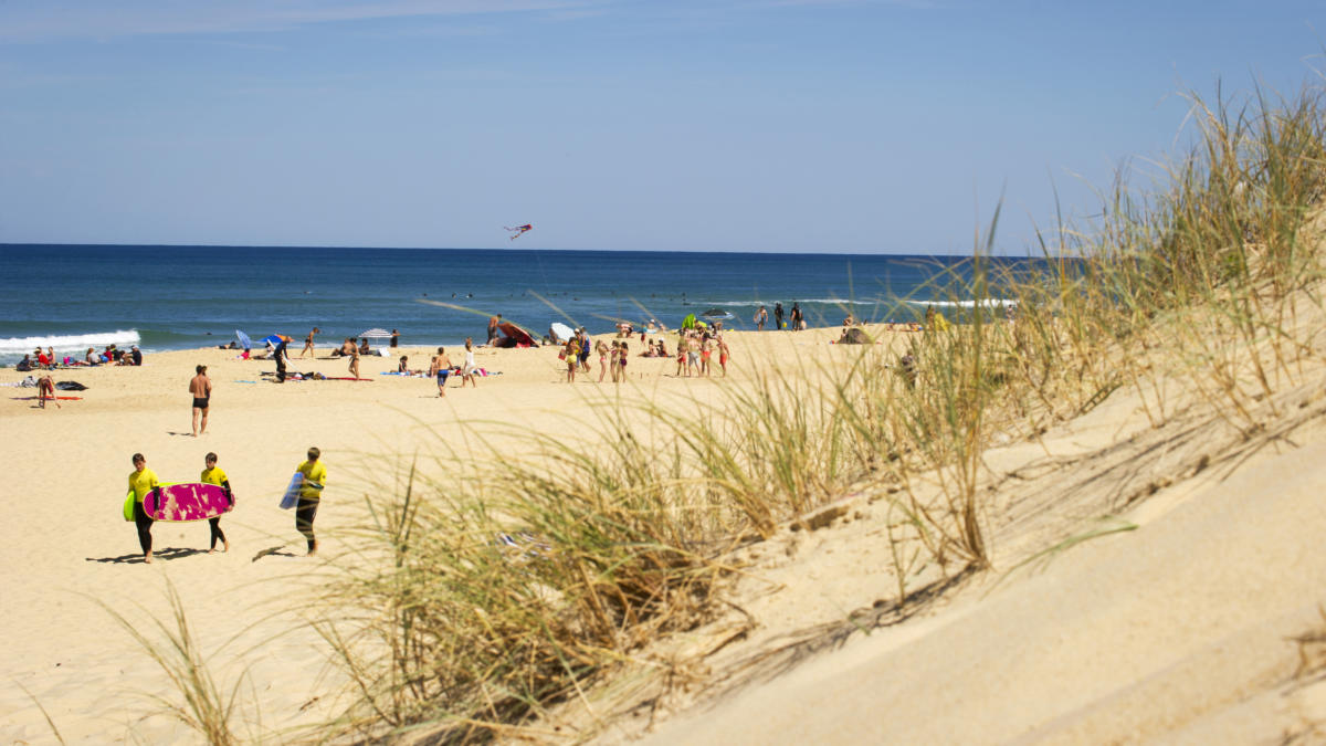 Saint Girons plage à Vielle Saint Girons | Côte Landes Nature Tourisme