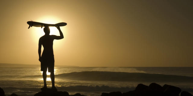 Surfer en Côte Landes Nature