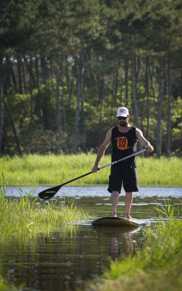 Paddle sur le Courant de Contis | Côte Landes Nature