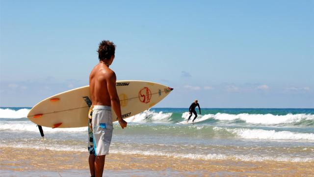 Surf les plages landaises