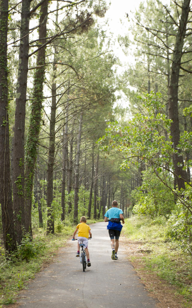 Piste cyclable à Lit et Mixe | Côte Landes Nature