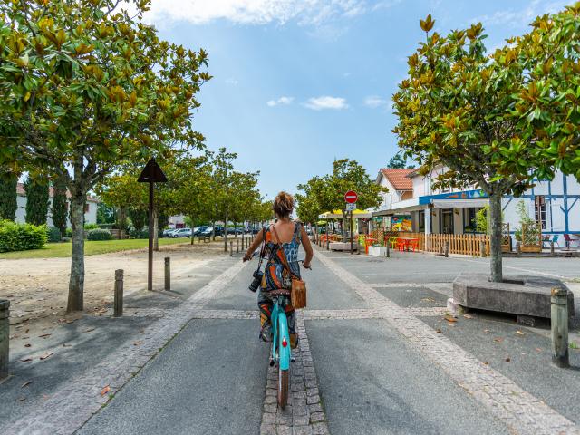 Balade en vélo dans Lit-et-Mixe