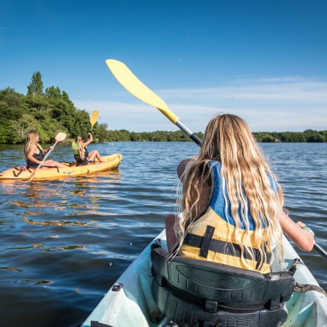 En canoë sur La Palue | Côte Landes Nature Tourisme