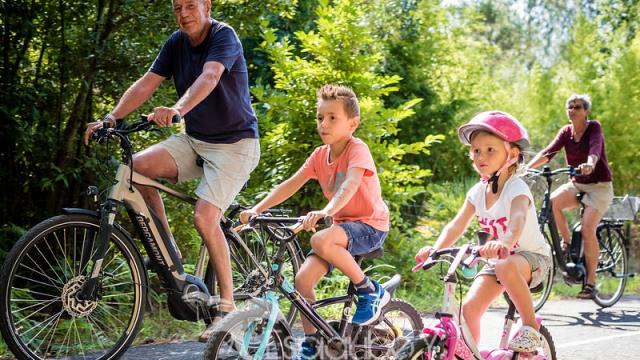 Pistes cyclables en Côte Landes Nature