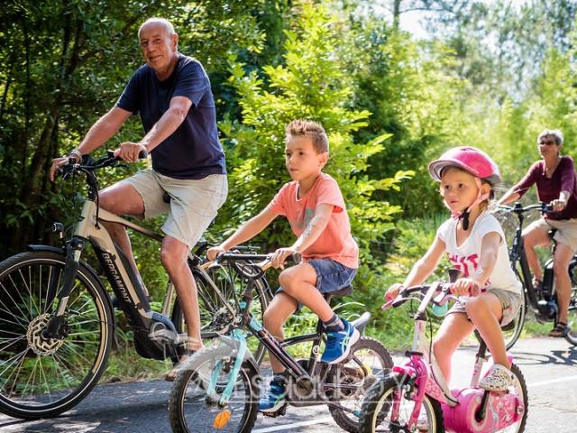 Pistes cyclables en Côte Landes Nature