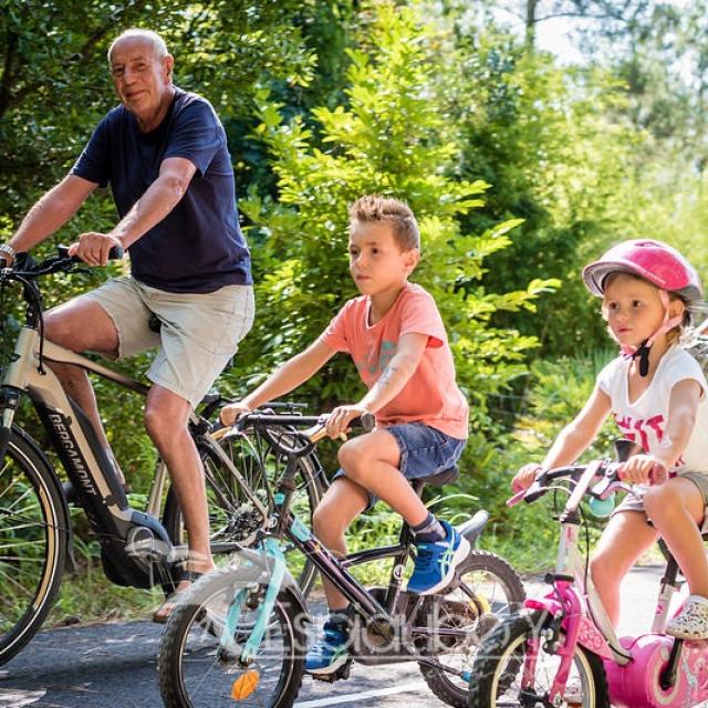 Pistes cyclables en Côte Landes Nature