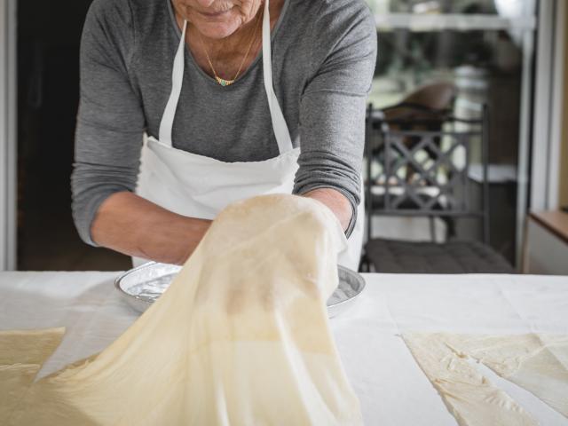 Tourtière en fabrication | Côte Landes Nature Tourisme